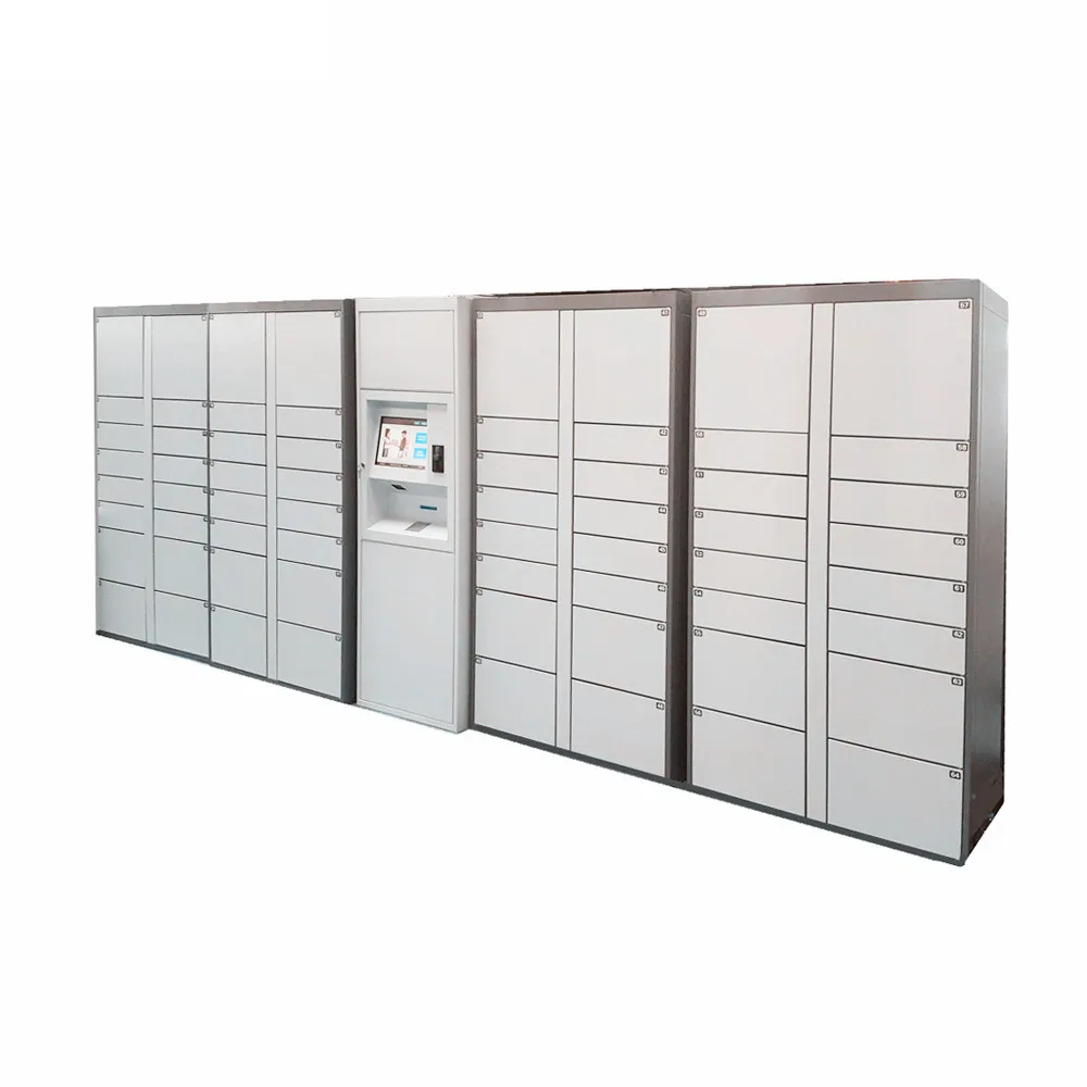 Apartments Building Parcel Locker Electronic Smart Cabinet Outdoor Parcel Delivery Locker Door Horizontal Mailbox