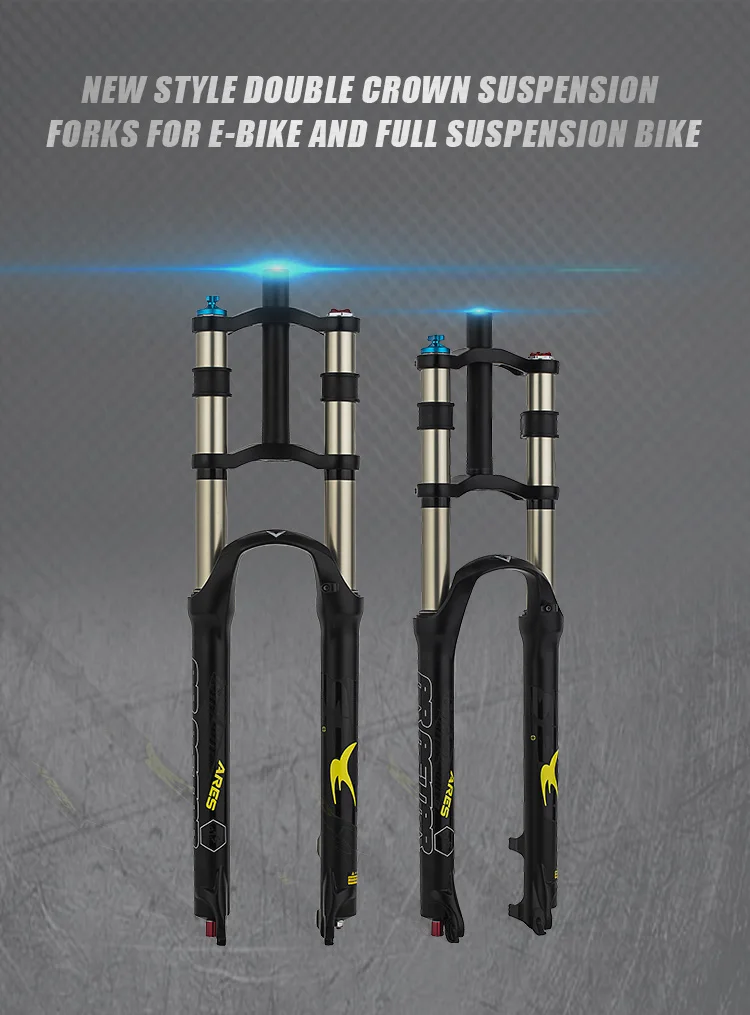 Ar Retar Alloy Double Crown Suspension Fork Air Spring Lor+air Buy