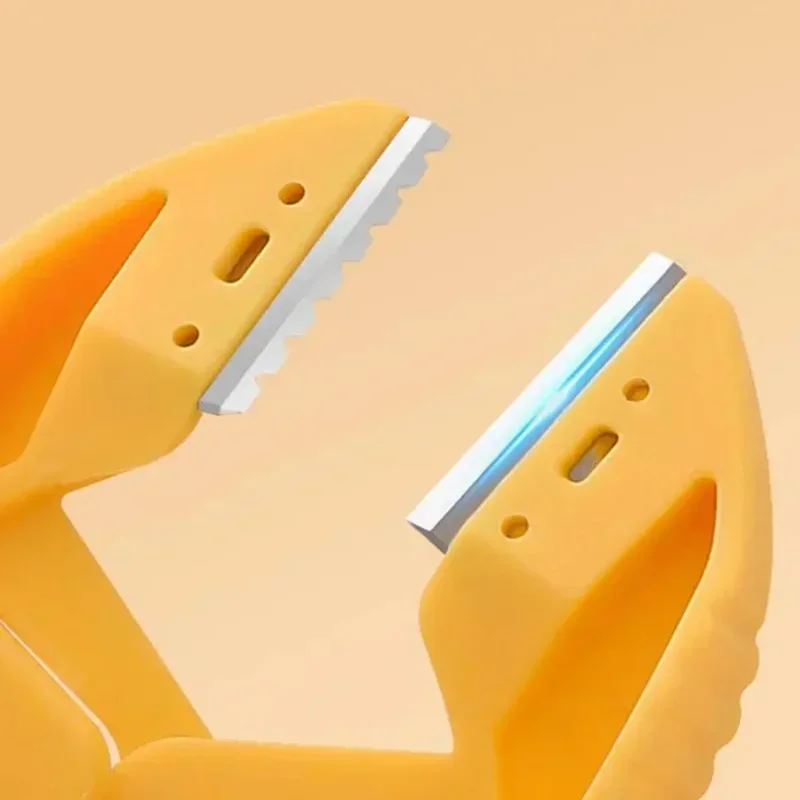 Garlic Stripper Manual Garlic Peeler Lightweight Practical Kitchen Tools Non-toxic Safety Gadget Garlic Peeling Clip Tweezer