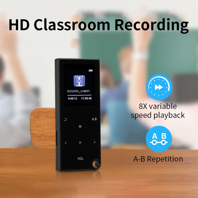 Портативный MP4-плеер BT5.0 с сенсорным экраном