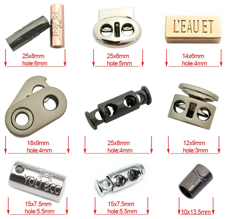 Drawstring Stopper ( Handmade ). Amazon.com: CooBigo 20 PCS Plastic Cord Locks for Paracord  main image 4