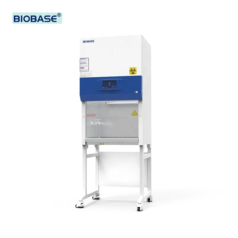 BIOBASE China Laboratory Refrigerator BPR-5V288S Double Layer Transparent Glass Door for Lab and Hospital