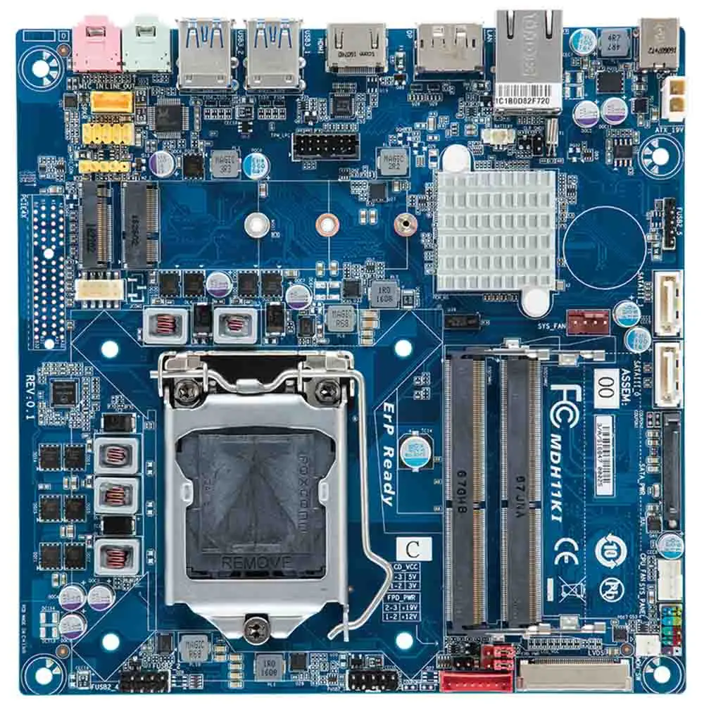 Gigabyte ITXL-H110C Thin Mini-ITX Motherboard LGA1151, Intel H110