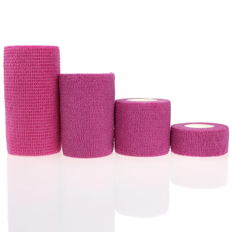 Самоклеящаяся бандажная лента, Спортивная эластичная когезионная повязка, футбольные носки, когезионная лента 5 см