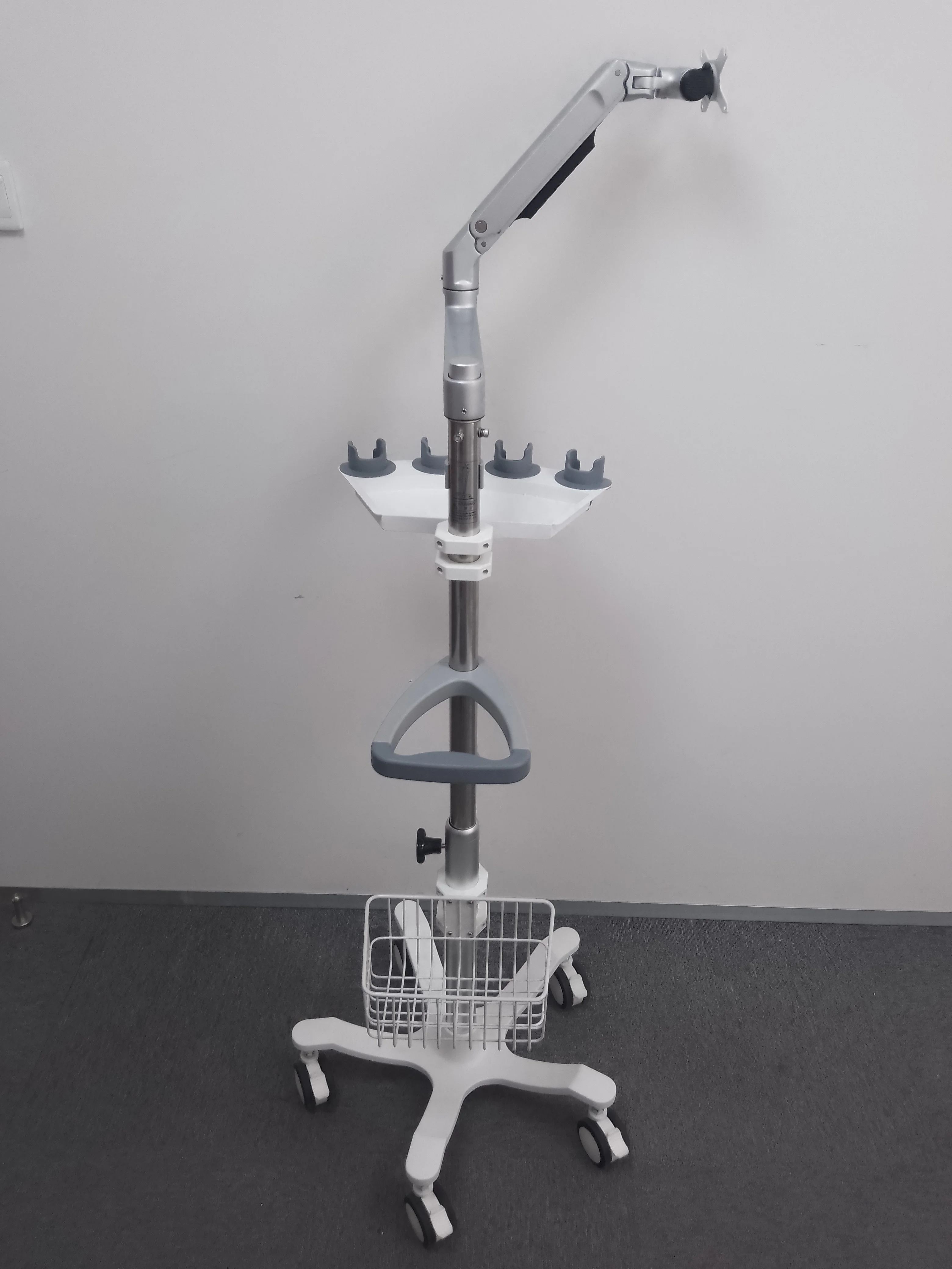 Surgical Disposable Flexible Scope Single Use Flexible Rhino Laryngoscope Bronchoscope Medical Trolley Cart