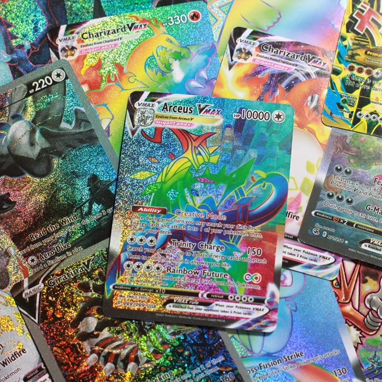 2023 Best Pokemon Tcg Cards Dot Flash Holo Vmax Vstar Gx Mega Ex Ultra ...