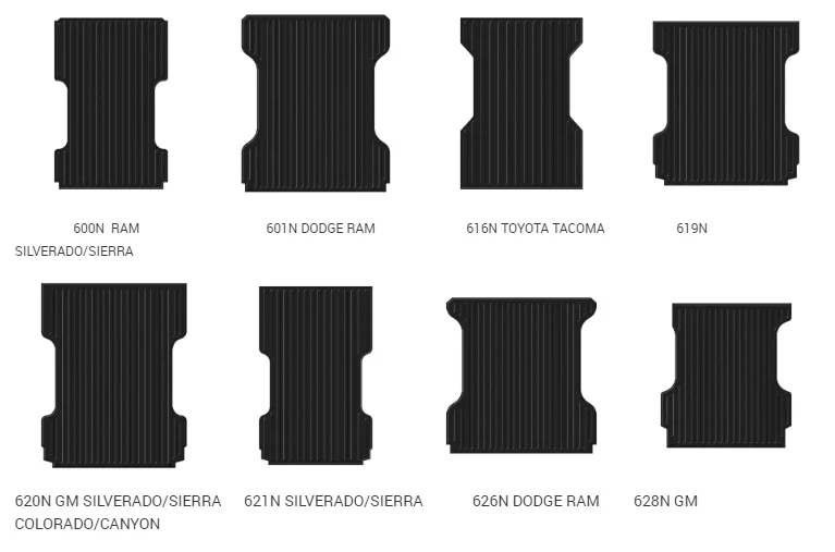 ARTES Extra Thick 4' X 8' Durable All-Weather Protection Trim to Fit Design  Classic Rubber Cargo Liner Truck Bed Mat supplier