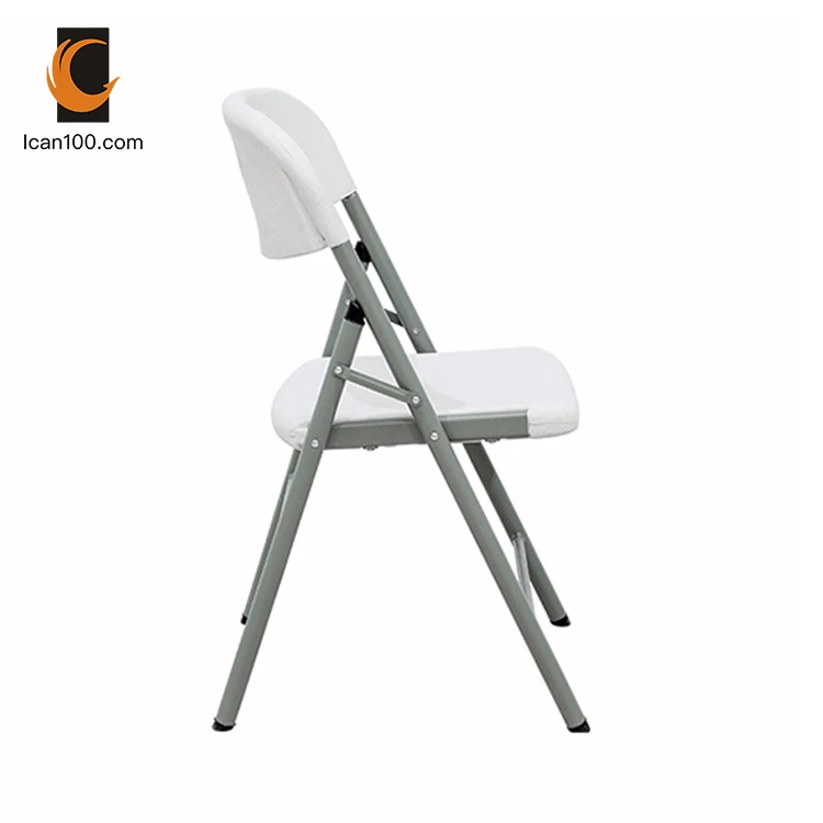 Prezzo di fabbrica di fabbricazione sedie di plastica bianche economiche  sedia pieghevole sedia da pranzo in plastica per interni