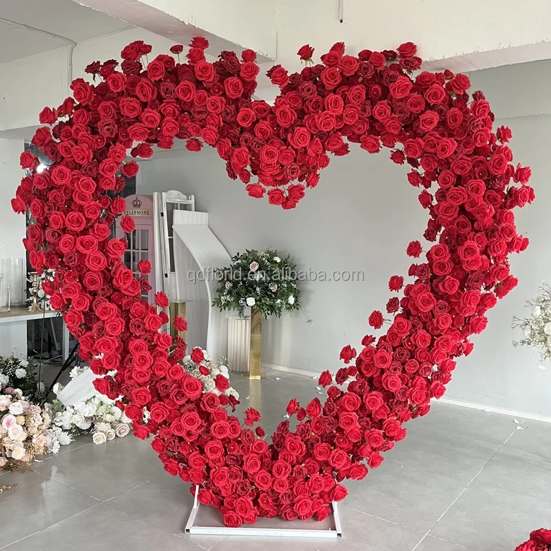 Ufa Proposal Roses Best Selling Proposal Roses Arch Flowers Arrangements Artificial Floral ...