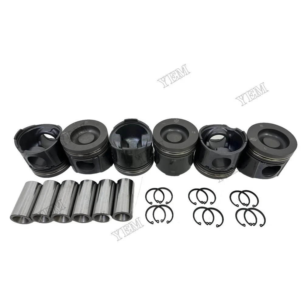 Piston Kit Suitable for Volvo D6D Fast Delivery Engine Parts 2