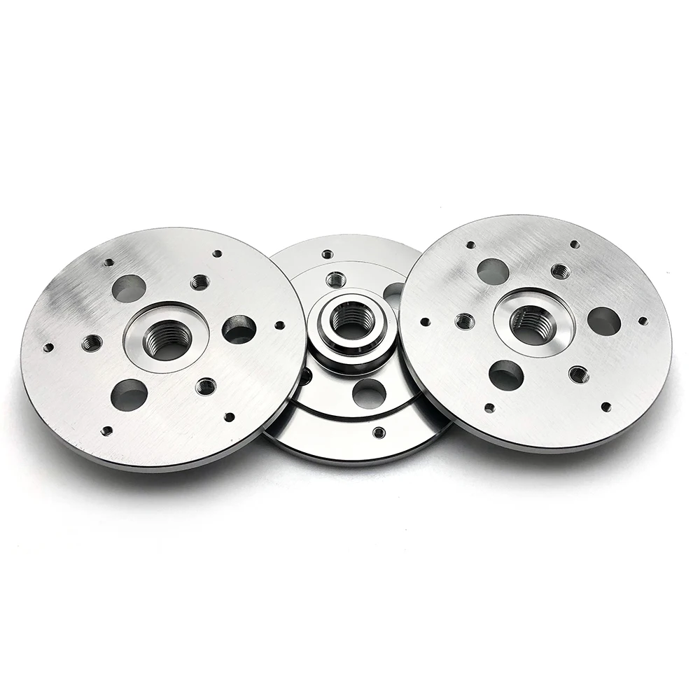 CNC Factory 5 Axis Machining Machinery Parts Titanium Stainless Steel Aluminum CNC Machining Aluminium6061 Anodize ROTOR HUB