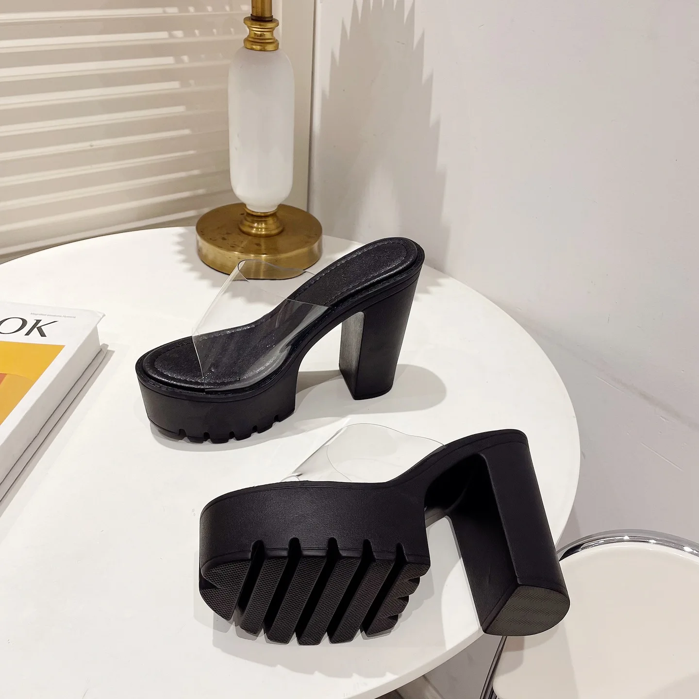 Sandales Élégantes À Talon Stiletto 11 CM Argent Cuir Synthétique