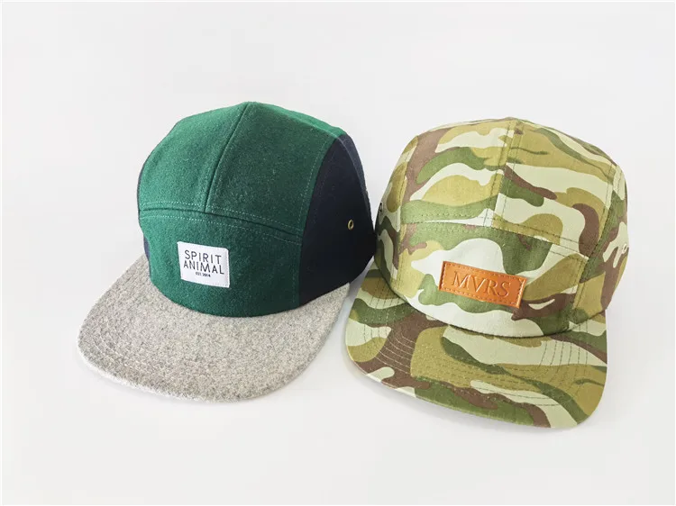 wool 5 panel hat wholesale