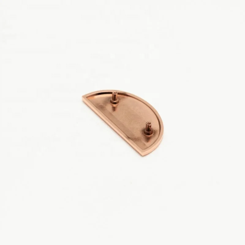Zinc Alloy Half Round Snap Button Unique Design Snap Fastener Buttons for Clothing