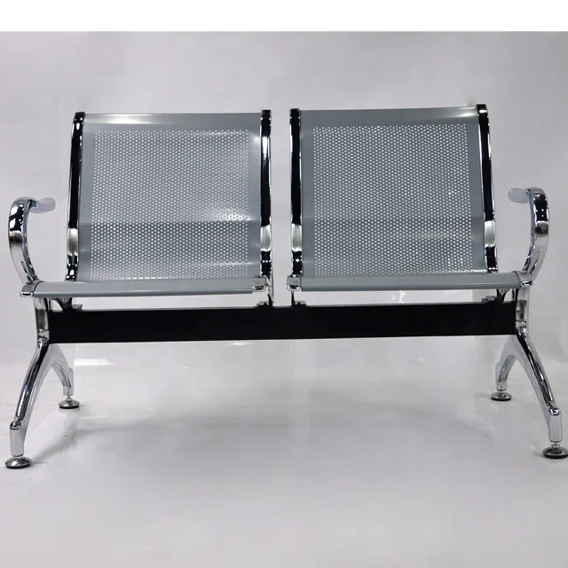 2022 Factory Direct Sale Cheap 2 Seat Public Area Waiting Chairs Airport Chair