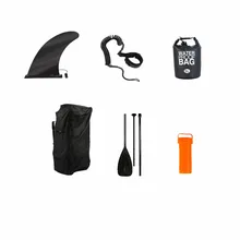 New design inflatable paddleboard accessories pump surf coil leash repair kit paddle dry bag backpack custom OEM