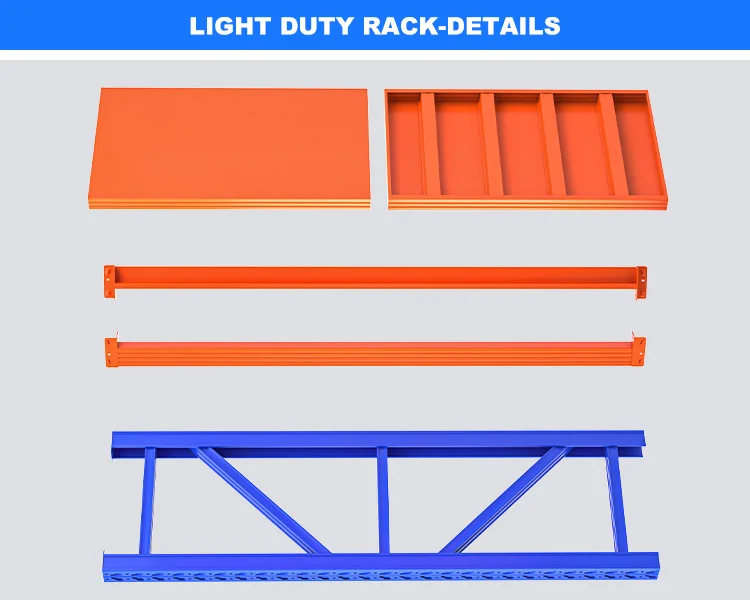 Interlock Racking 4row Factory 4-Layer Boltless Adjustable Rack - 500kg Heavy Duty Corrosion ...
