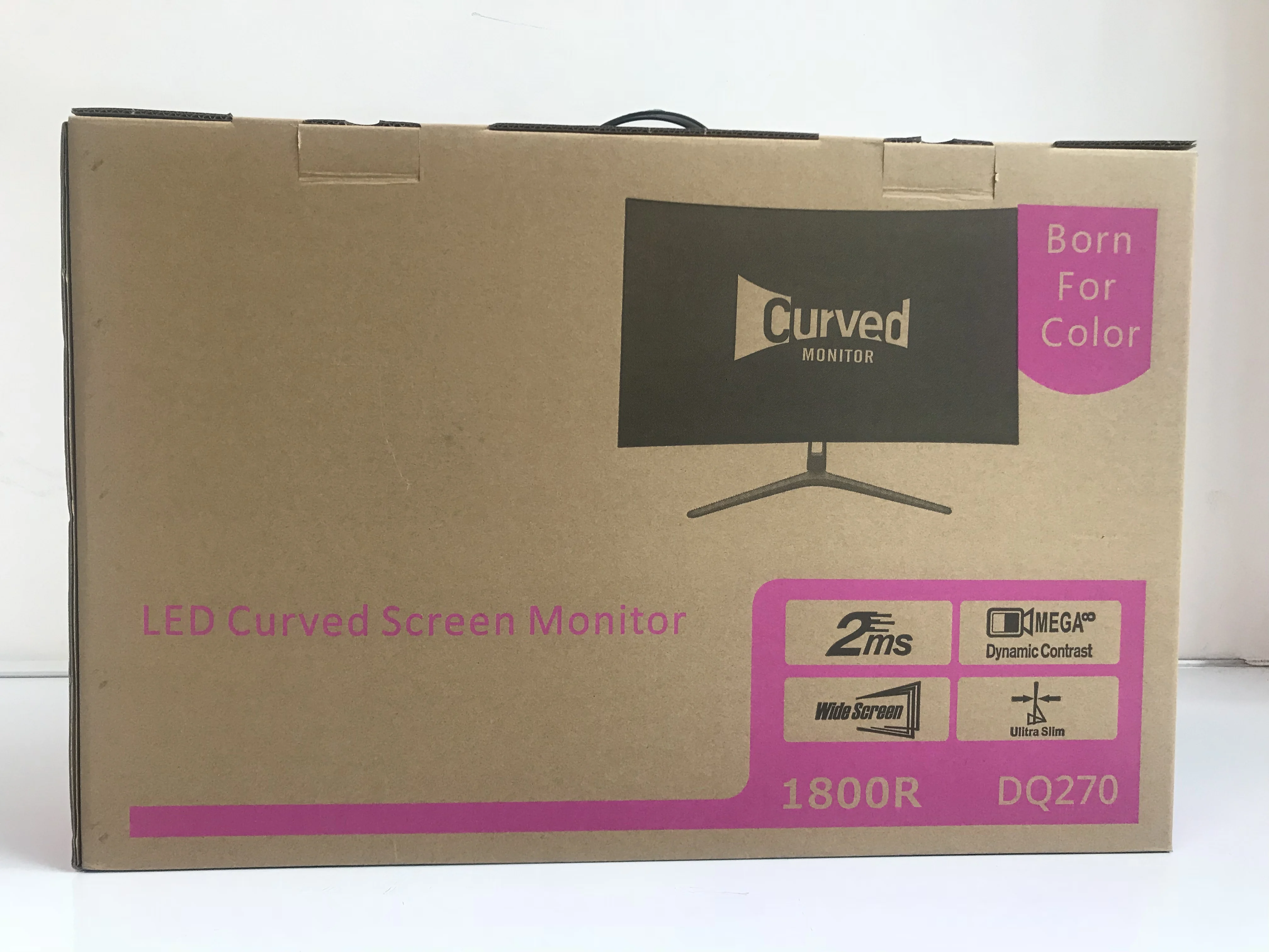 27inch Lcd Monitor 1920 X 1080 2k Computer Curved Led Gaming Monitor ...