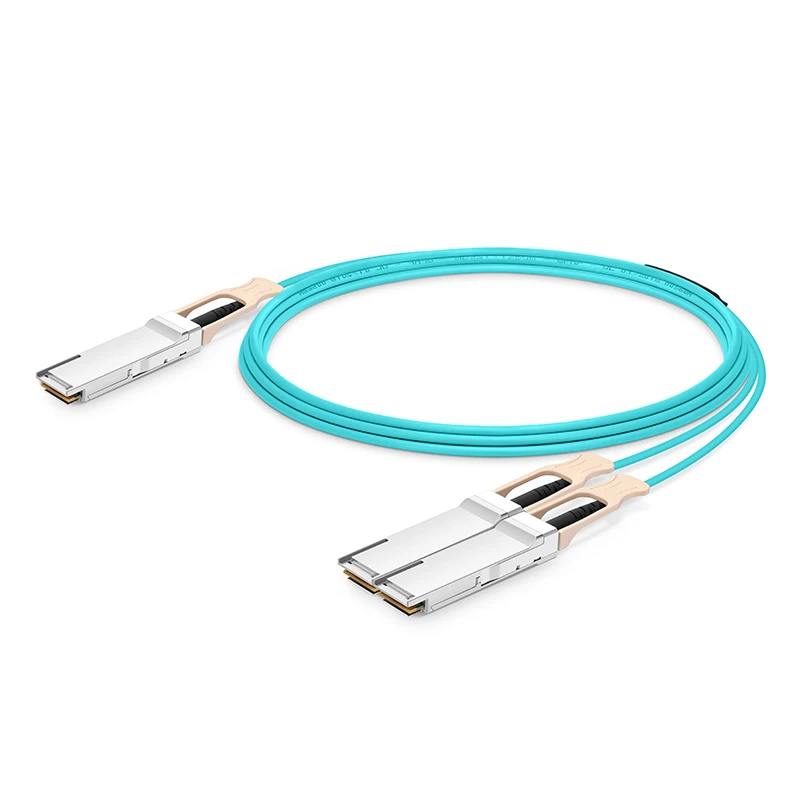 Mellanox MFS1S50-H015V 200Gbps QSFP56 to 2x QSFP56 HDR InfiniBand Active Optical Cable for High-Speed Data Transfer