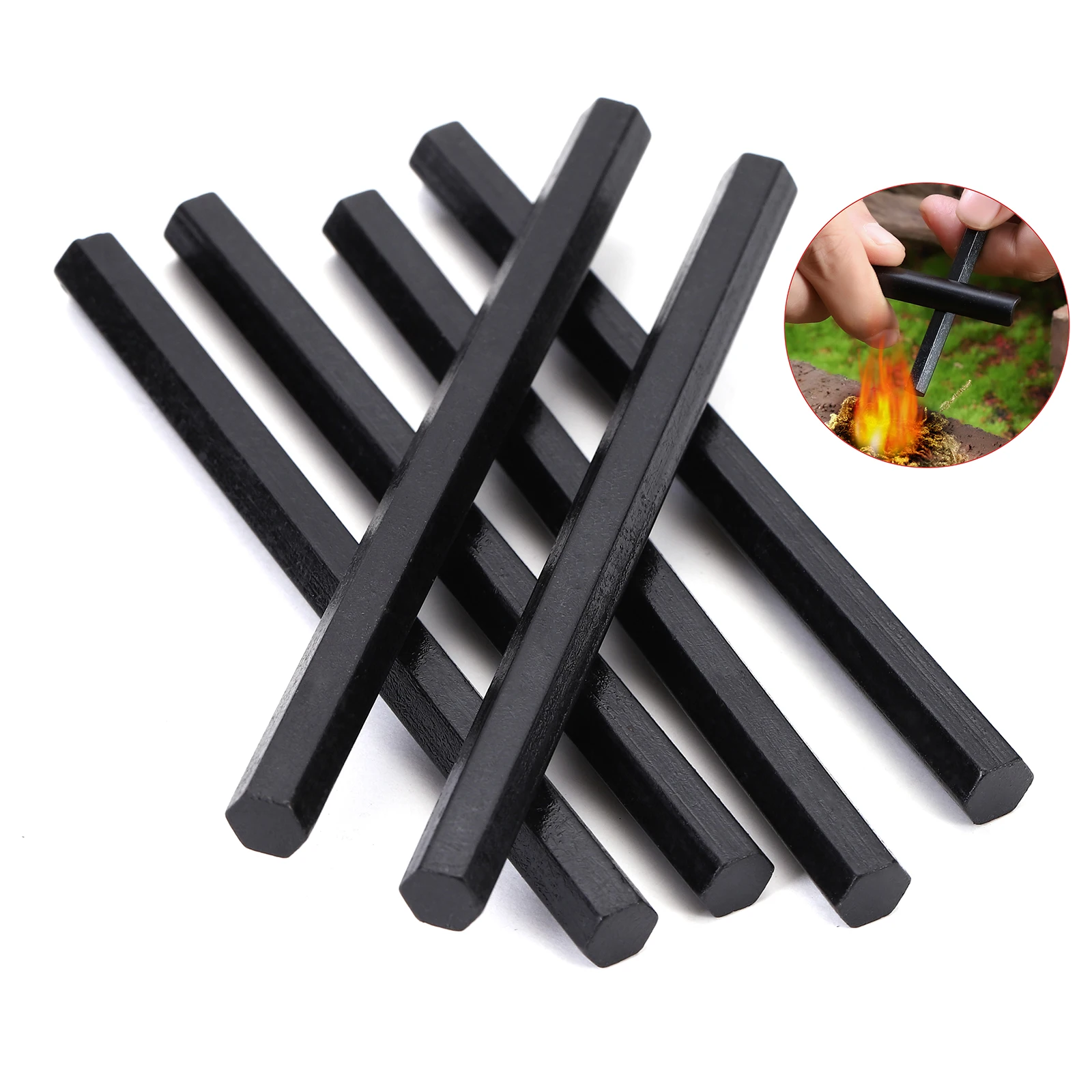 Hexagon Huge Feuerstahl Ferrocerium Rod/ferro Rod/ Firesteel
