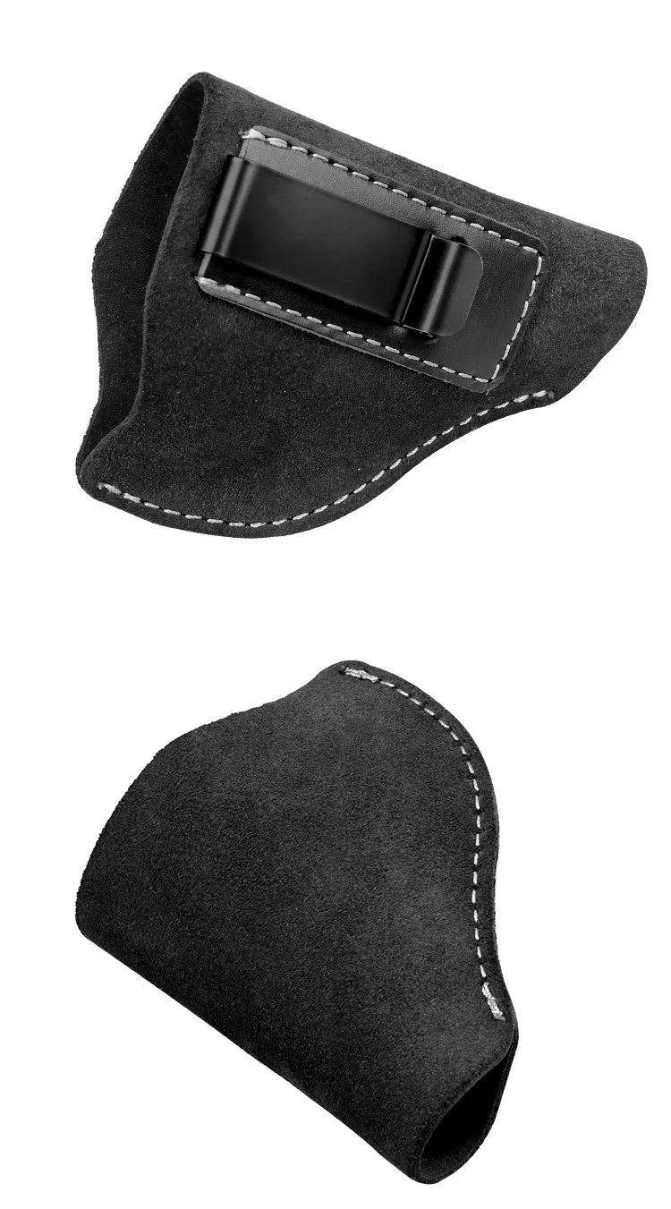 Tactical Iwb Leather Holster With Quick Release Metal Clips Durable ...