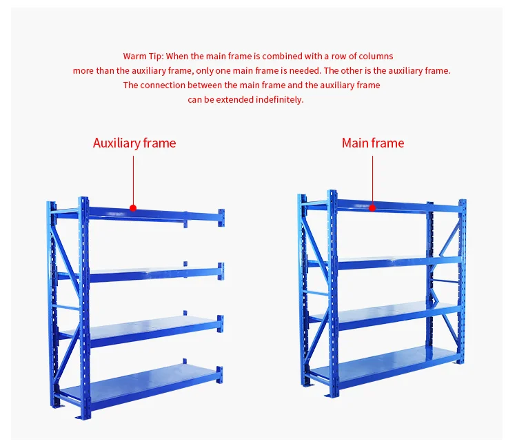 Powder Coating Q345B Heavy Duty Storage Racks Metal Tire Shelf