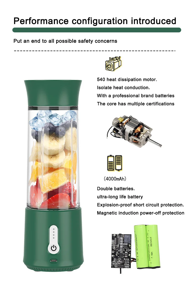 Wholesale Freshing Juicer Blender Blender Portable Portable Mixer