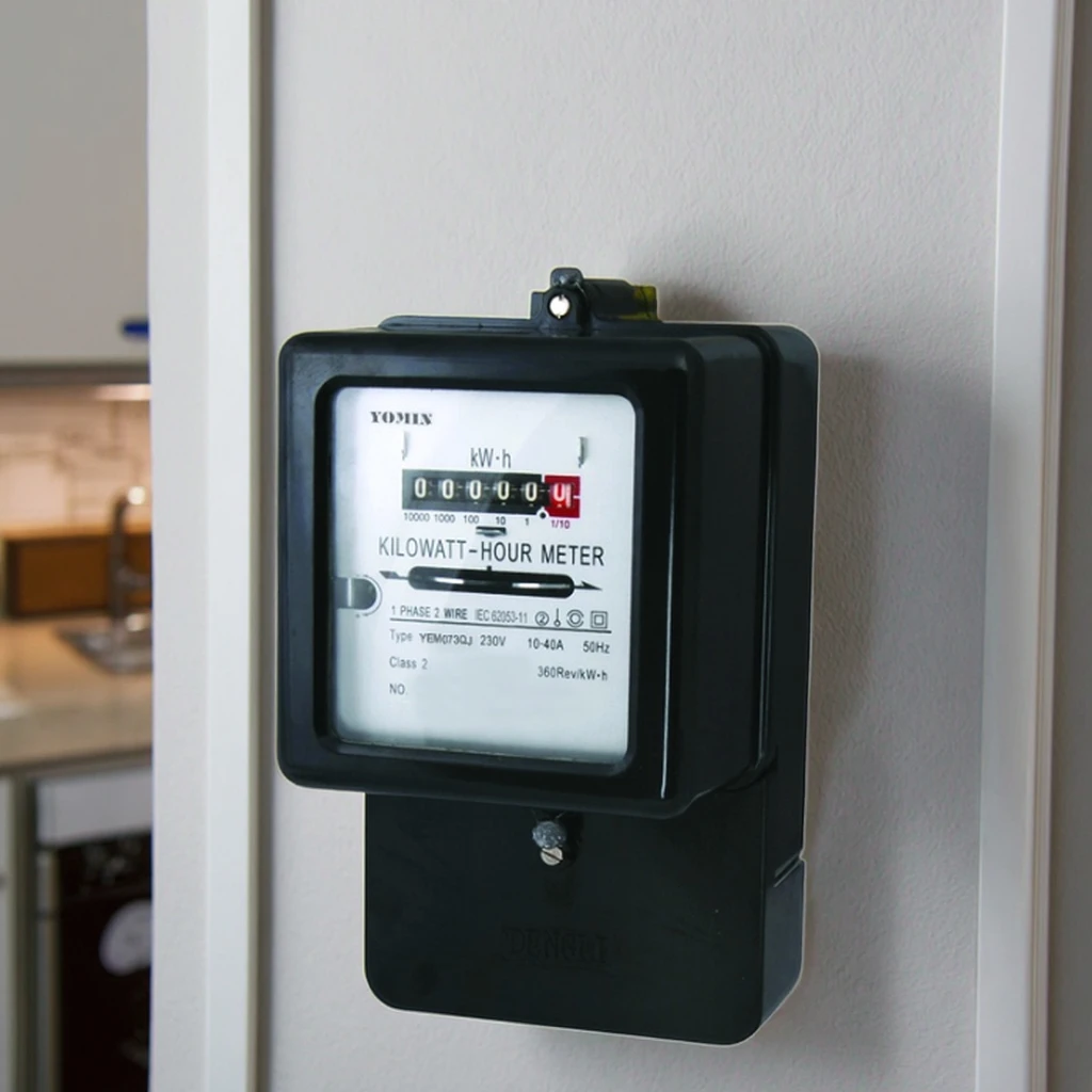 AC Front Board Single Phase KWH Meter Indoor Outdoor Energy Meter DD862 Active Energy Meter
