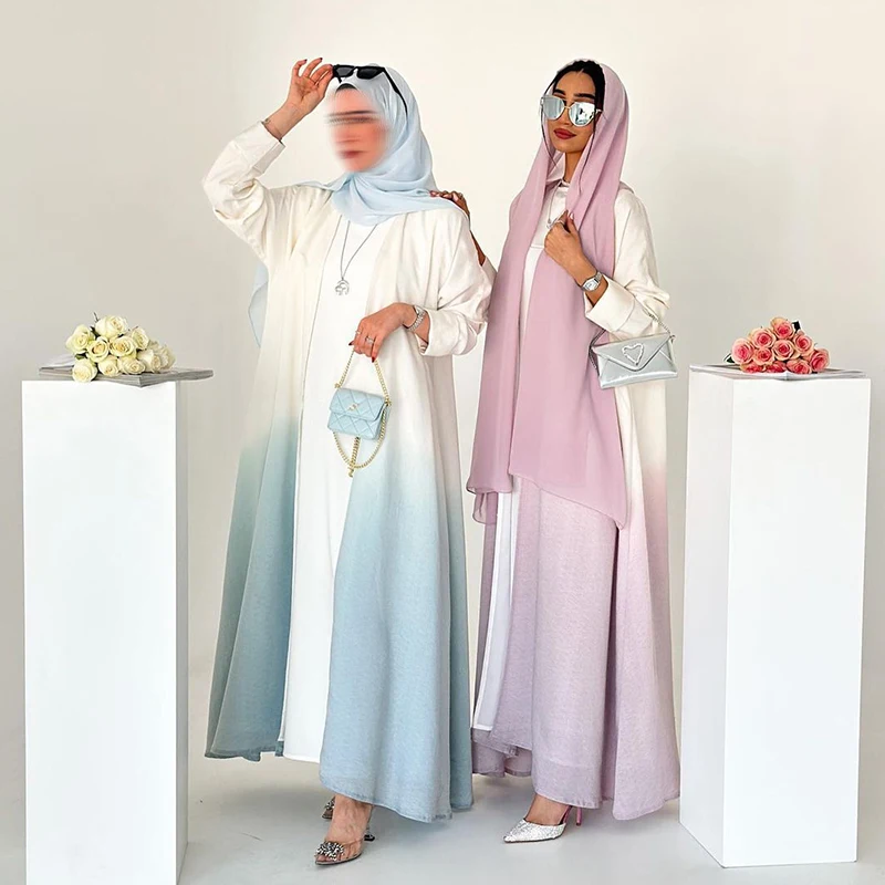 chinese dress ladies Sleek Kimono Style Abaya main image 0