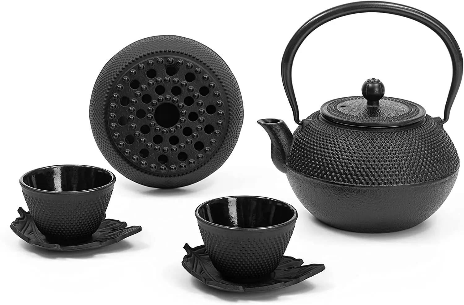 Cast Iron Teapot Set