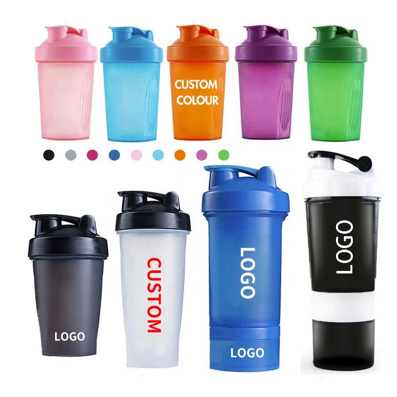Wholesale Custom Logo Fitness Plastic Gym Blender Shaker