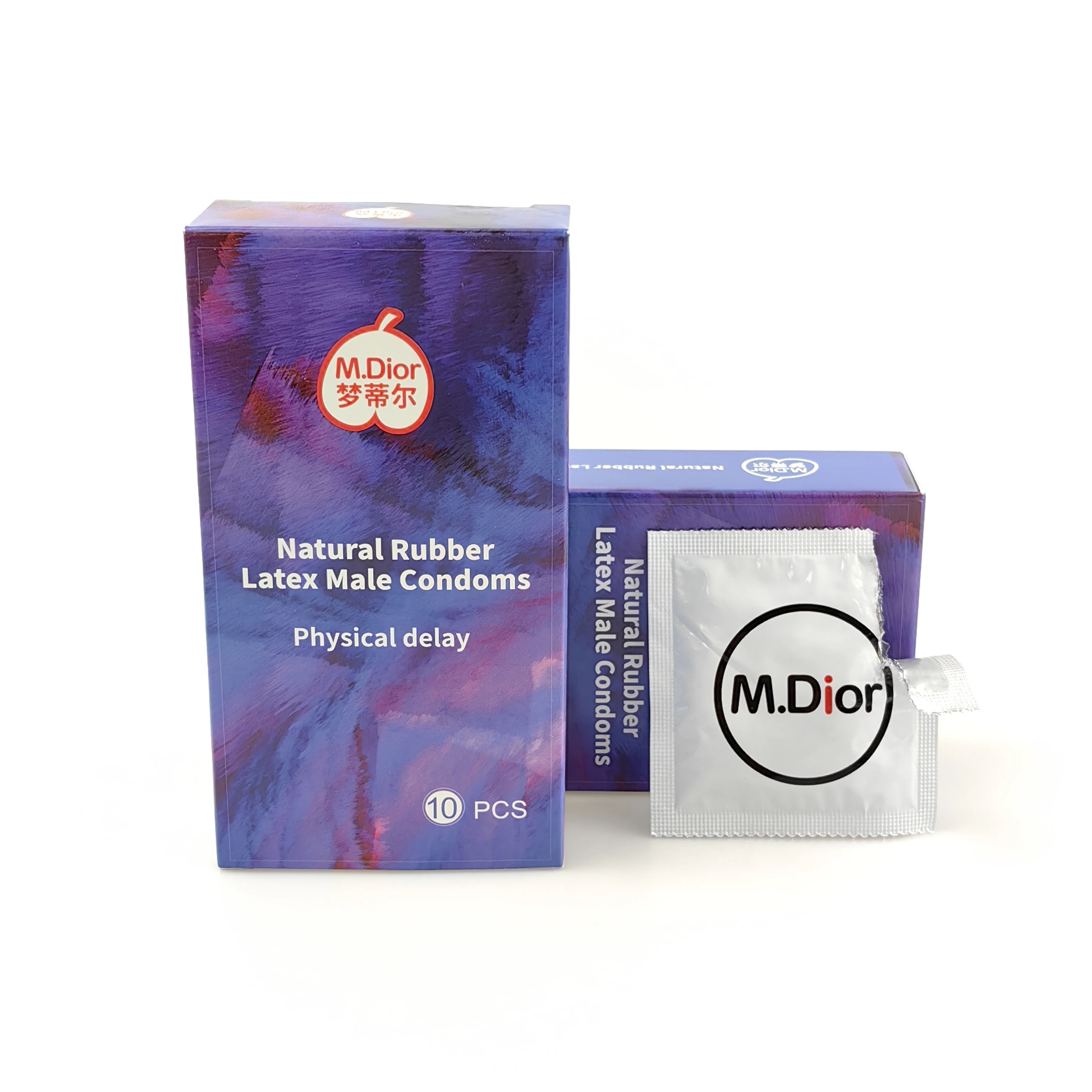Superior Quality Extra Strength Male Latex Condoms New Design with Anti-Slip Feature Good Quality Physical Delay Condoms