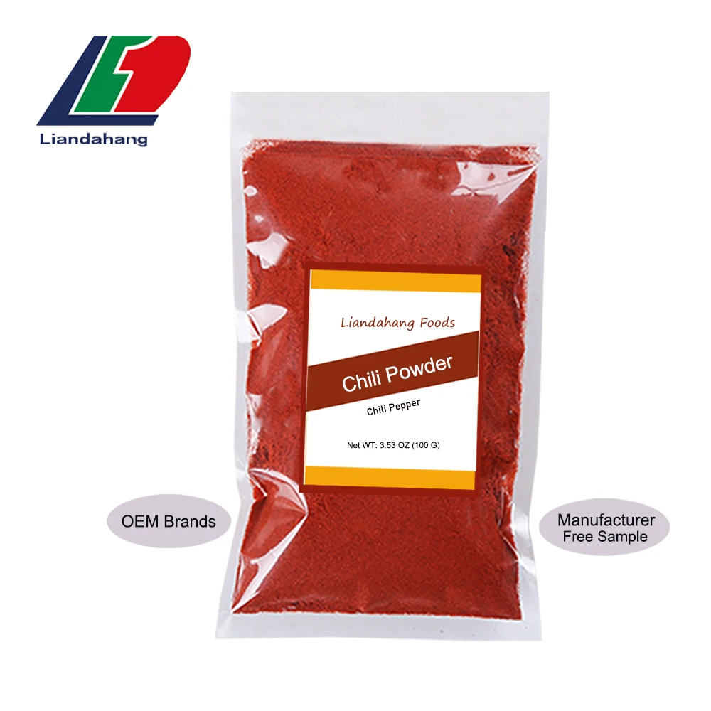 Free Sample Red Chilli Powder Red Paprika Powder Hot Taste Raw Chili Pepper Spice Dried Style with Seed Stem Part for USA Japan