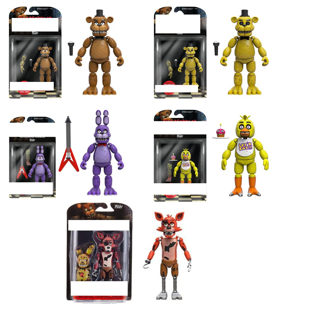 Wholesale Funko Pop 4pcs/set Five at Action Figure Golden Freddy Balloon boy Game Collection Vinyl Figure Model Toys From m.alibaba.com