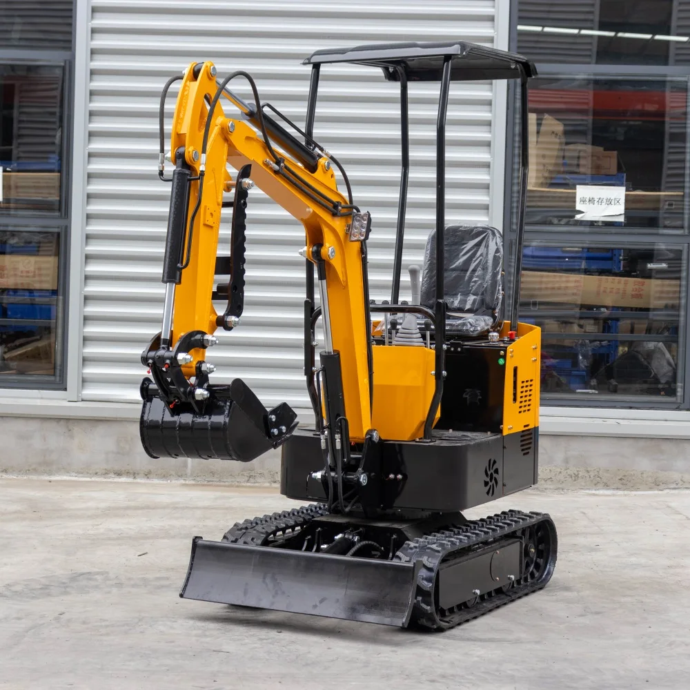 Цена фабрике 1 тон хидраулични мини багер - ефикасна перформанса за изградњу и пољопривреду