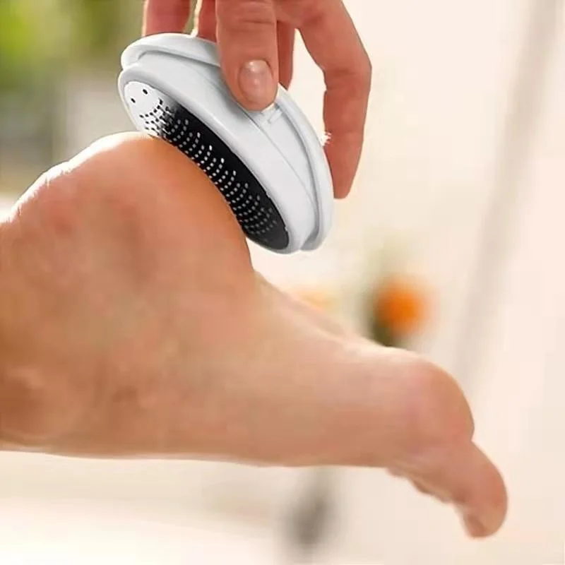 2 in 1 Professional Pedicure Egg Shape Foot File Reusable 304 Stainless Steel Cracked Skin Corns Callus Remover Feet Rasp
