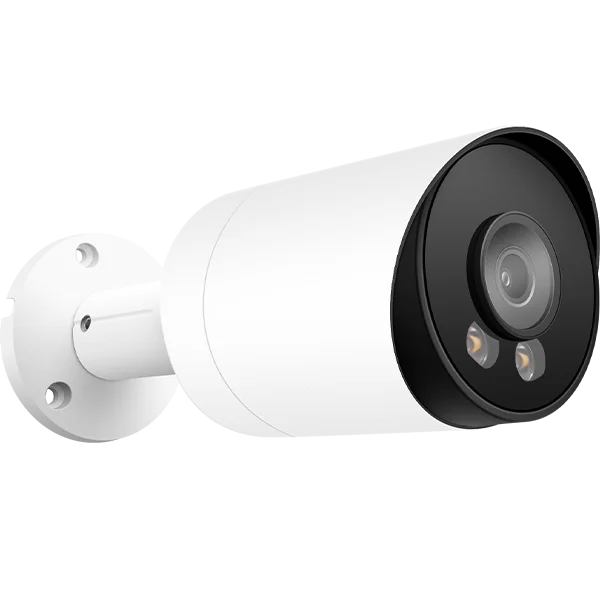 HIK NVR Compatible 8MP 4k Full Color Bullet POE IP Camera F1.0 Starlight Lens 24 Hours Color Image with Built in Audio