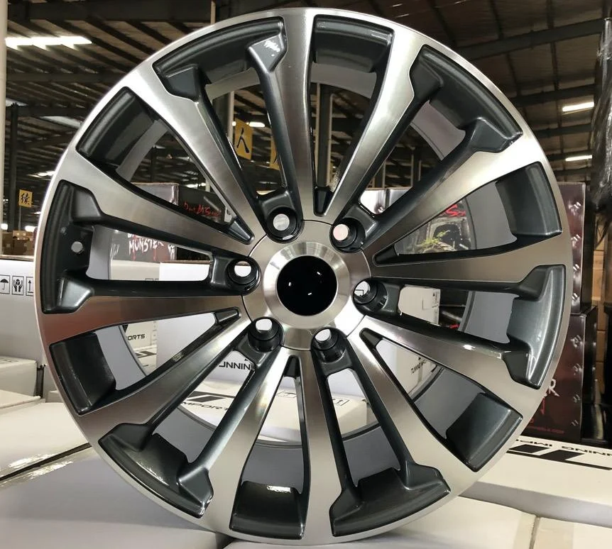 YQ Wholesales Muti Spoke 17 18 20 Inch 6X139.7 SUV Aluminum Alloy Wheel Rims for Toyota Prado Passenger Car Wheels