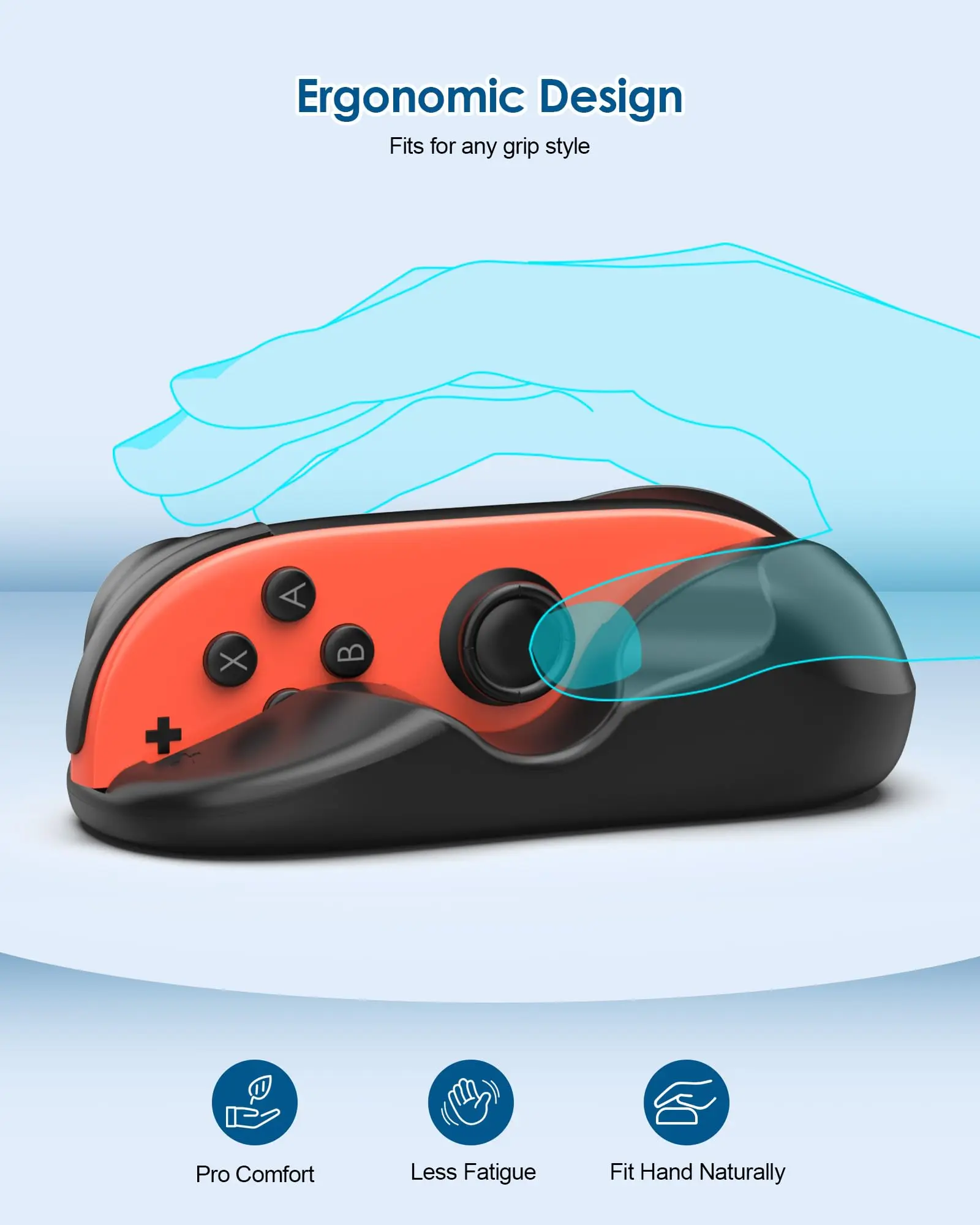product gaming controller mouse for joy con 2 hand grips mini portable mice for drag x drive game accessories for switch 2-5