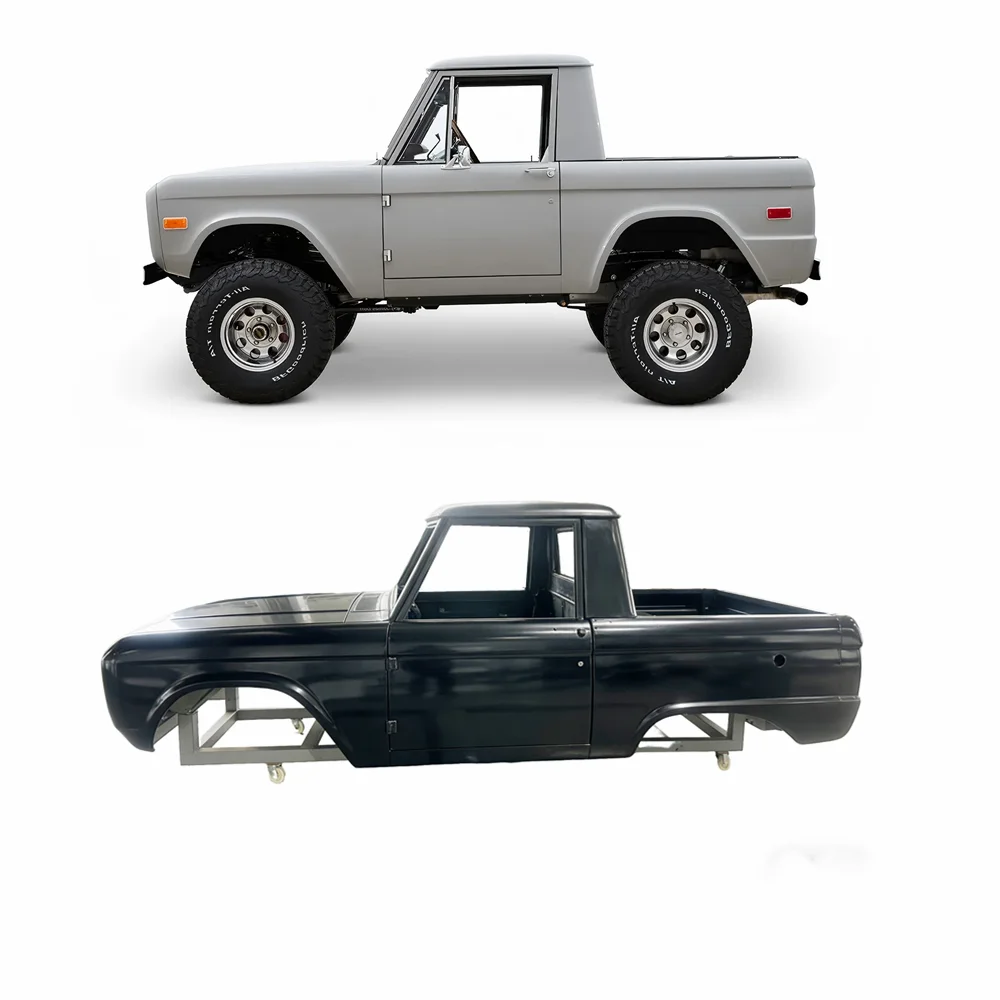 1967-1976 Half Cab Early Ford Bronco Pickup Car Body Shell