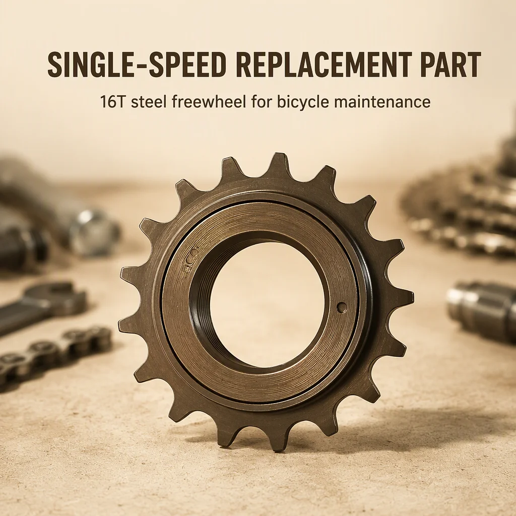KONO 16T Steel Freewheel Flywheel Single Speed Road Bike Parts MF-FW16T
