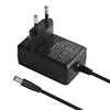 Black EU plug