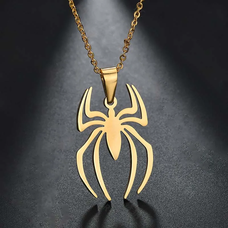 Spider Pendant Necklace