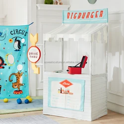 Asweets Крытая палатка для ролевых игр детей дошкольного возраста атм-бургеров Lemonade 3 в 1