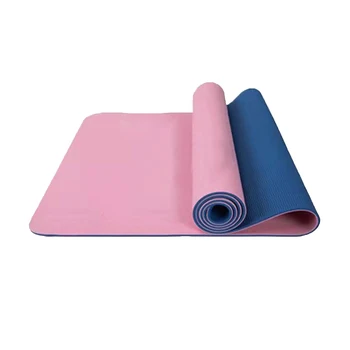 TPE Yoga Mat Anti Slip High Quality Eco Mat Exercise Fitness Rubber Foam Pads wholesale Pilates Sports Equipment