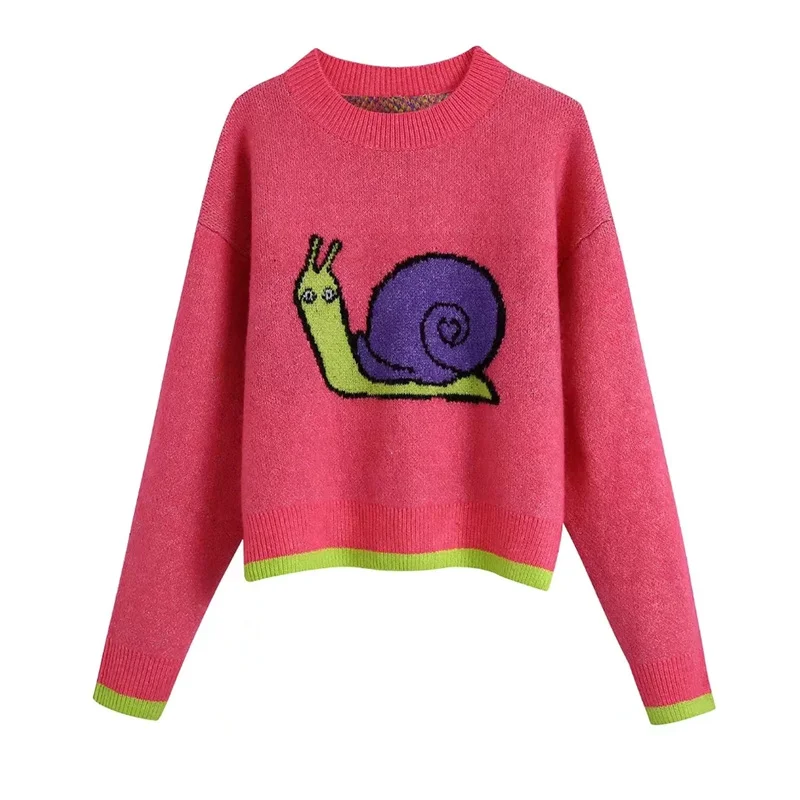 Spring Fashion Women Snail Pattern 