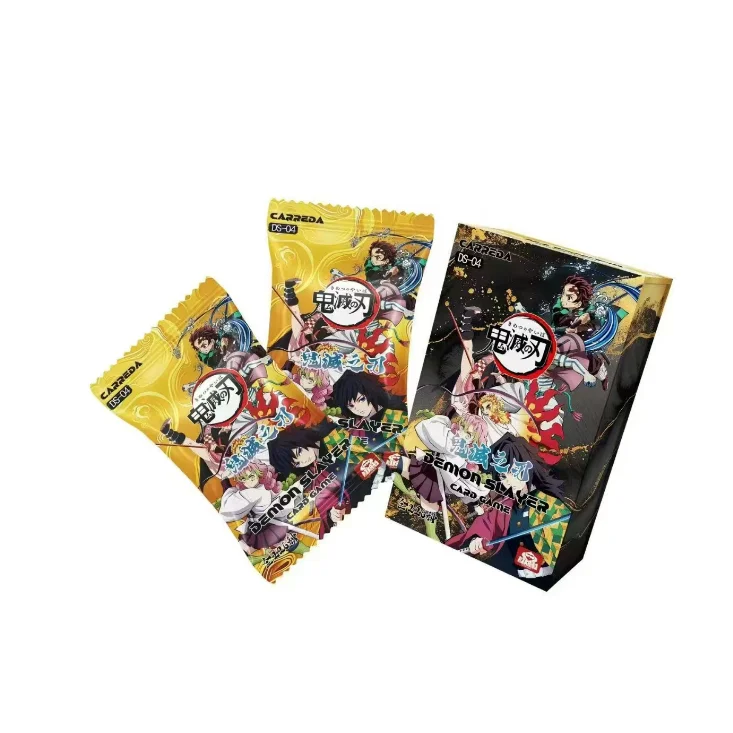 Japanese Anime Ds-04 Demon Slayer Collection Card Booster Box Rare Kimetsu No Yaiba TCG Cards Table Playing Game Toys Kids Gift Japanese Anime Ds-04 Demon Slayer Collection Card Booster Box Rare Kimetsu No Yaiba TCG Cards Table Playing Game Toys Kids Gift