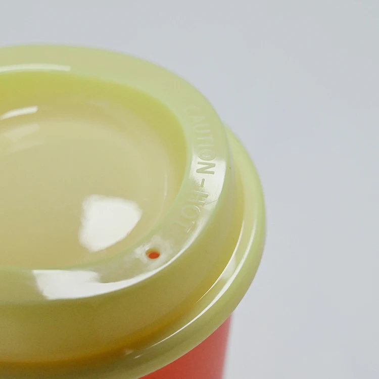 Горячая Распродажа пастельные цветные акриловые стаканы с двойной стенкой пластиковые чашки 16 унций меняющие