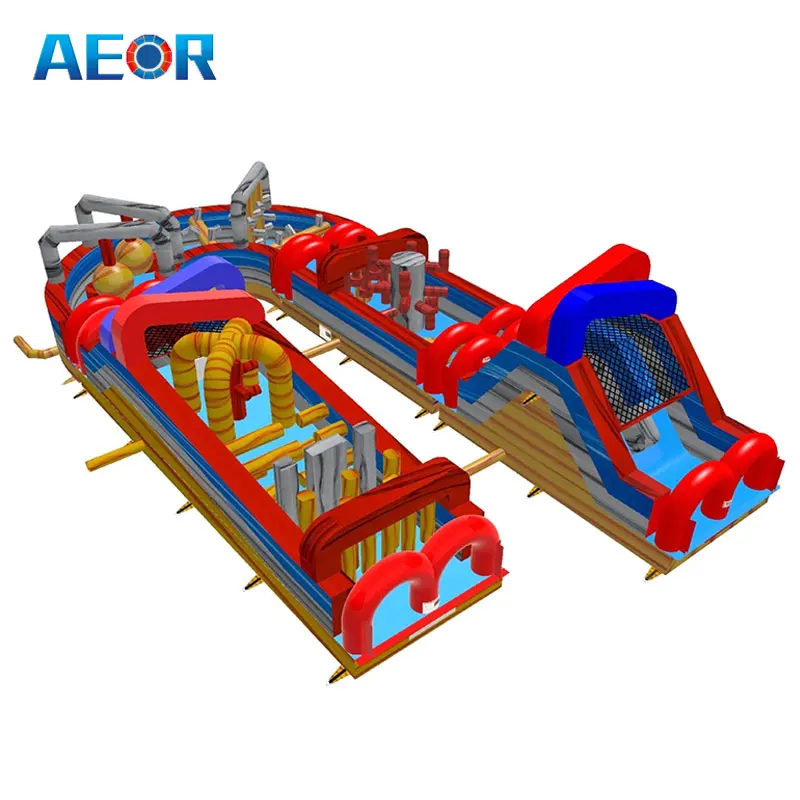 Competition Inflatable Commercial Inflatable Obstacle Adult Competition Inflatable Obstacle ...