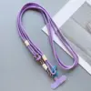 Violet avec spirale bleue